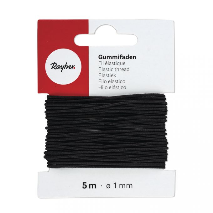Gummifaden Ø 1mm - 5m